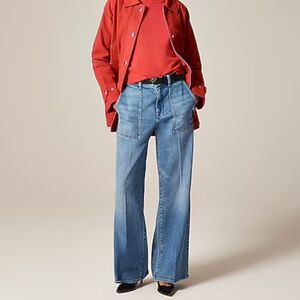 J. Crew Camp Pocket Wide Leg Jean - Sz 29 - Worn once!